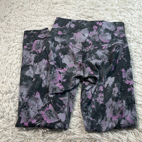 Lululemon Align Pant II 25" Floral Shift Multi - Picture 3 of 4